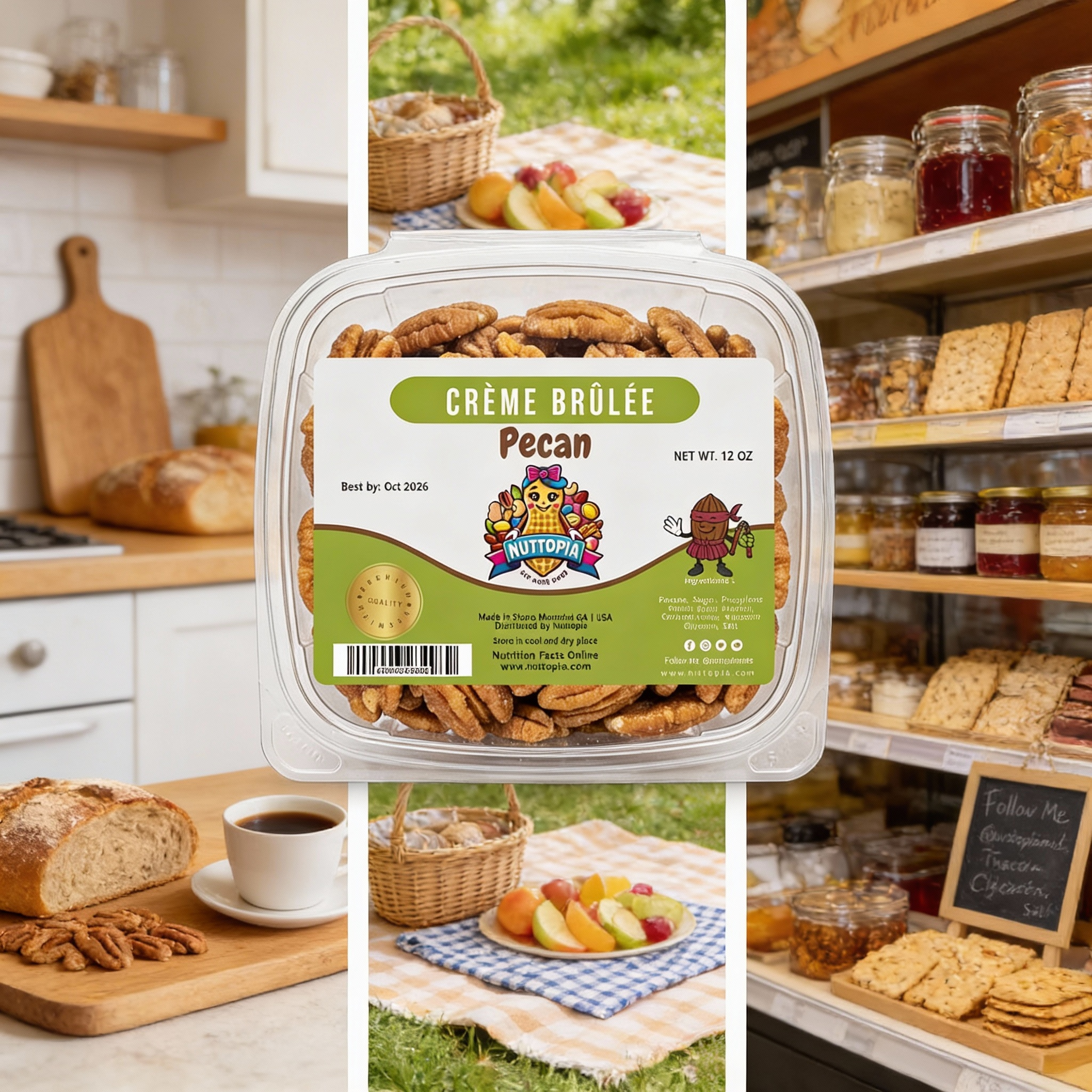 Crème Brûlée Pecan