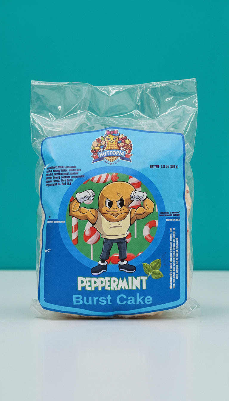 Peppermint Burst Cake