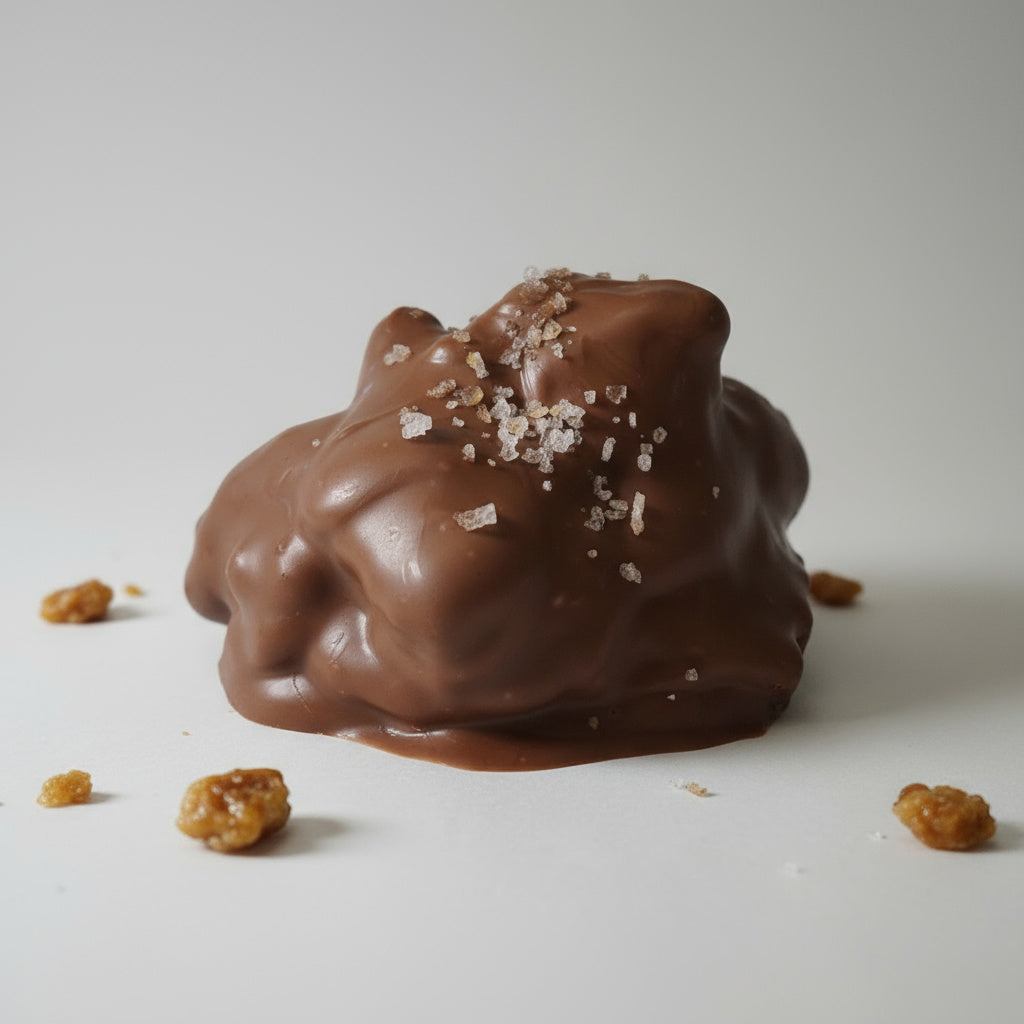 Caramel Pecan Sea Salt Clusters