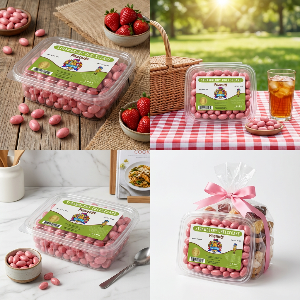 Strawberry Cheesecake Peanuts