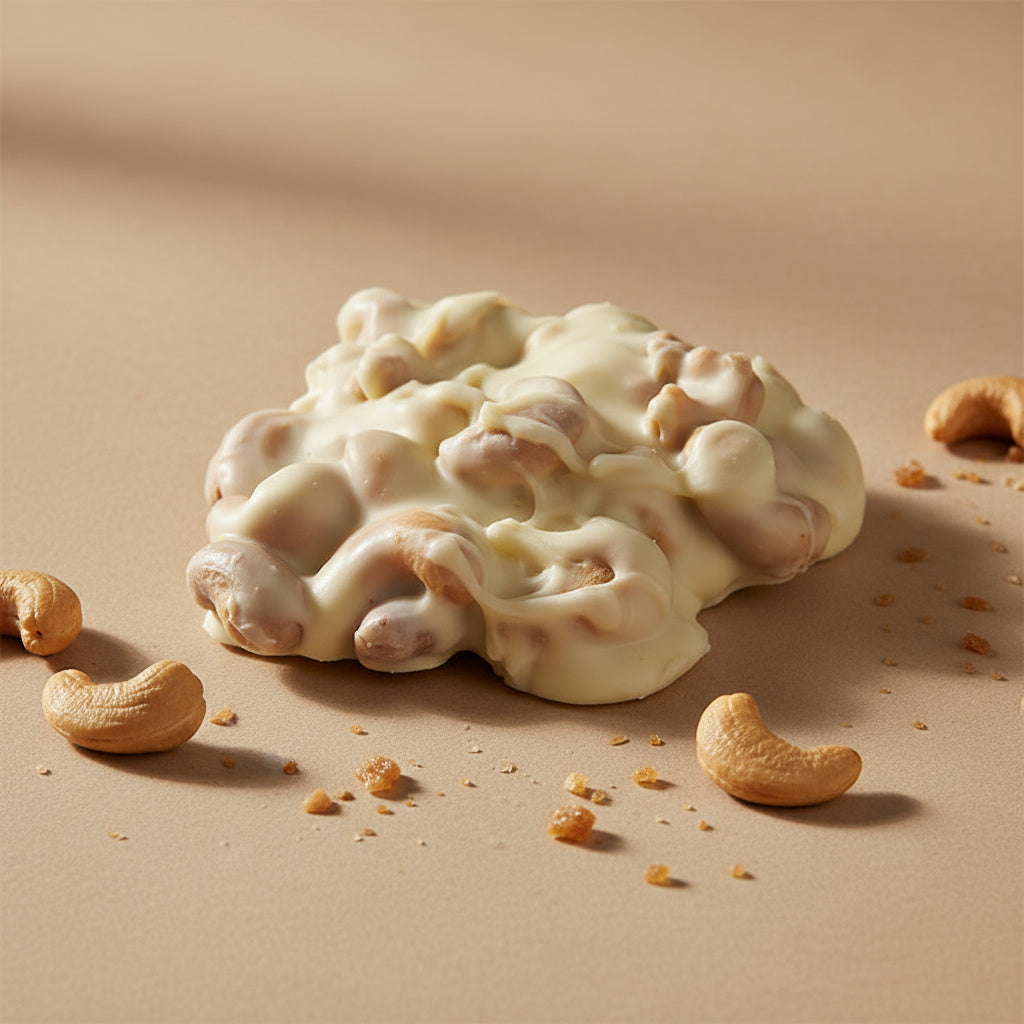 White Chocolate Cashew Cake