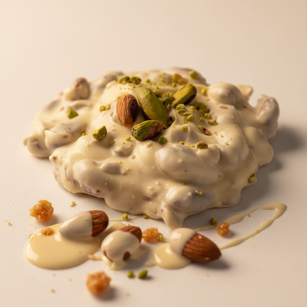 White Chocolate Almond Pistachio