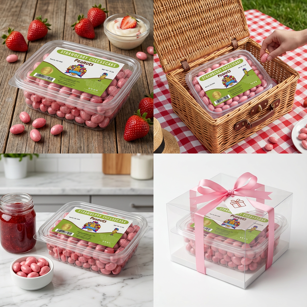 Strawberry Cheesecake Peanuts