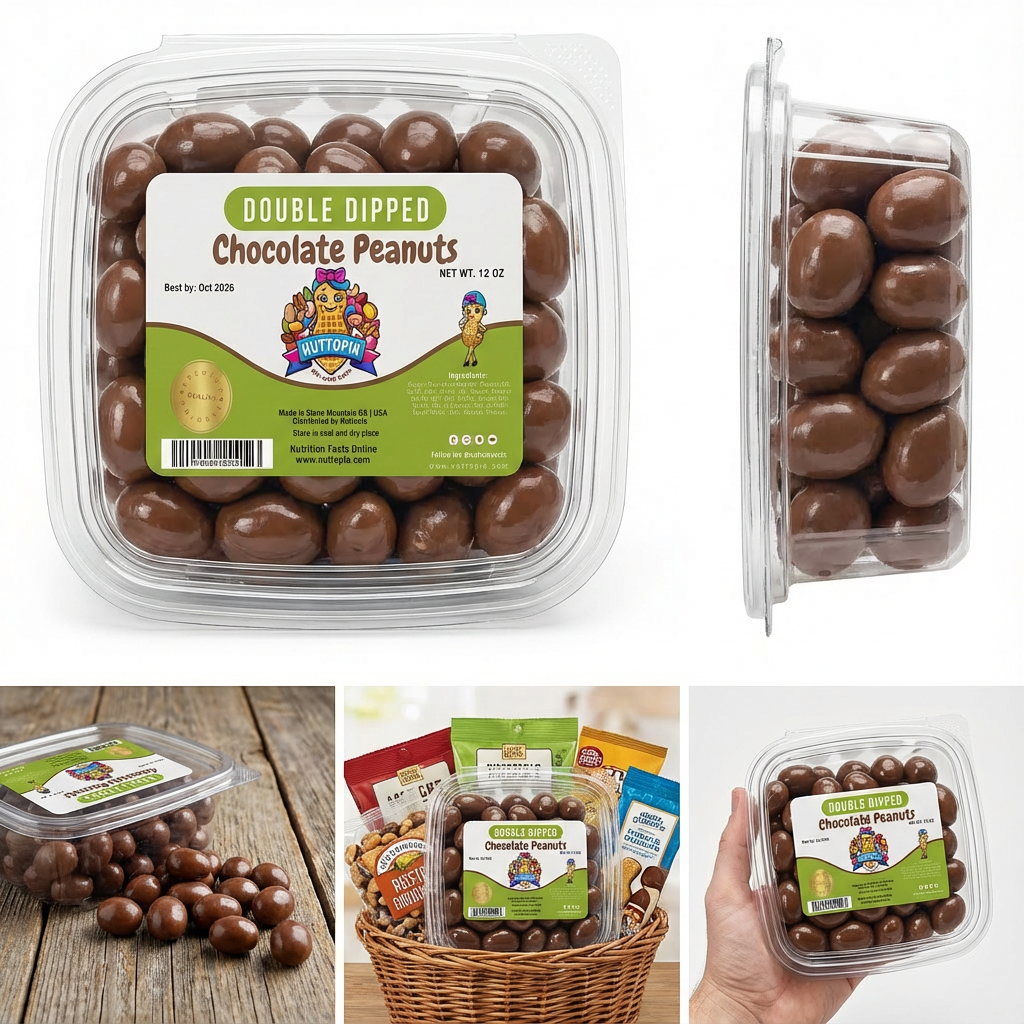 Double Dipped Chocolate Peanuts