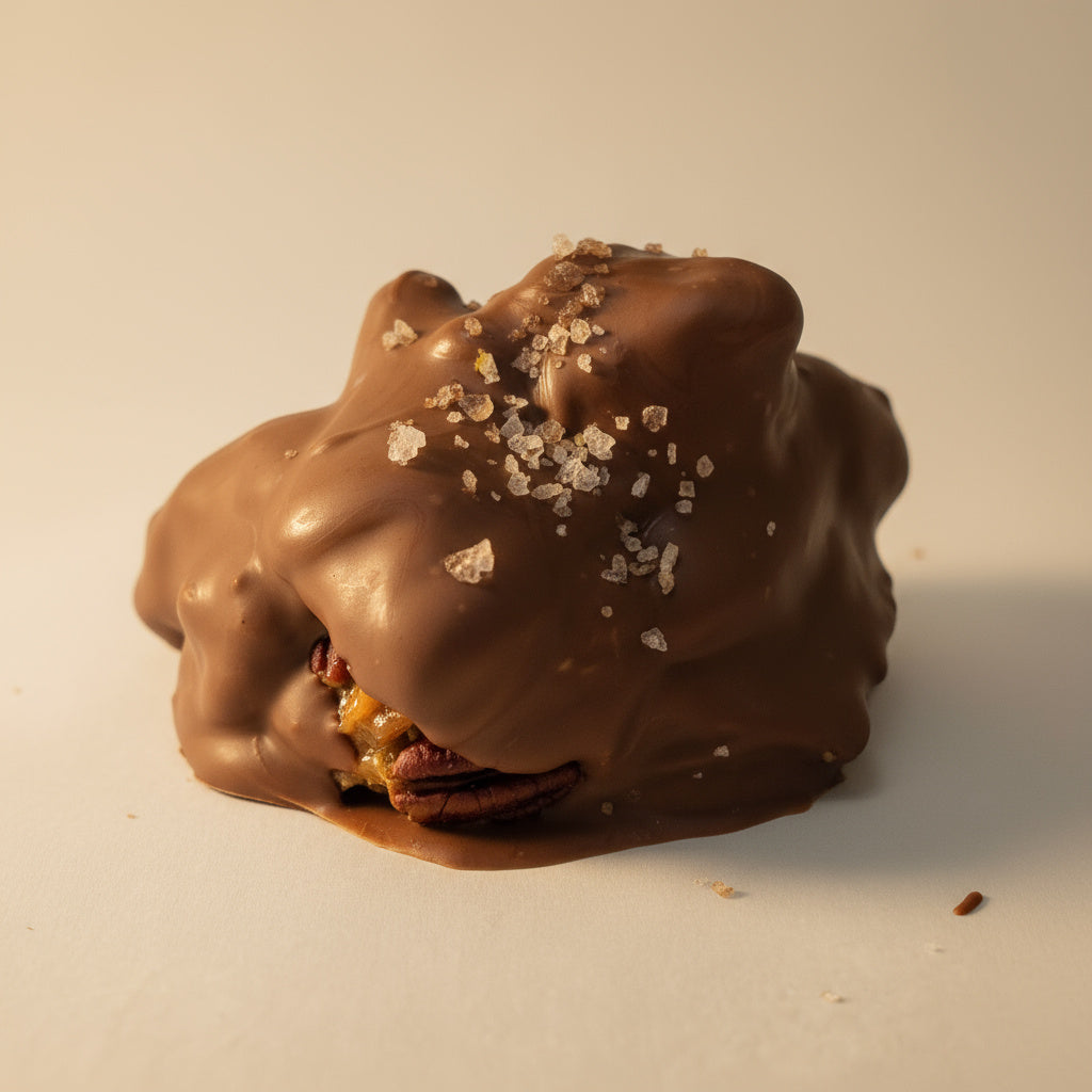 Caramel Pecan Sea Salt Clusters
