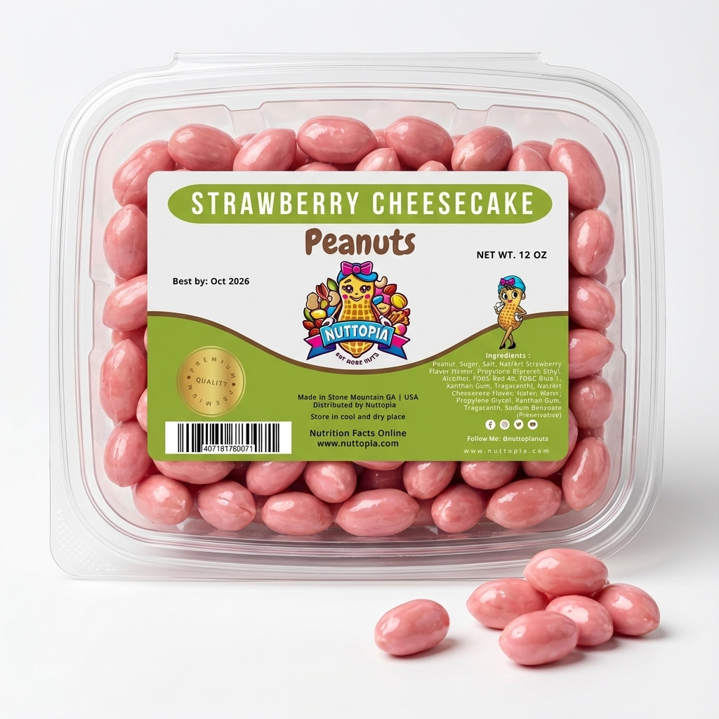 Strawberry Cheesecake Peanuts