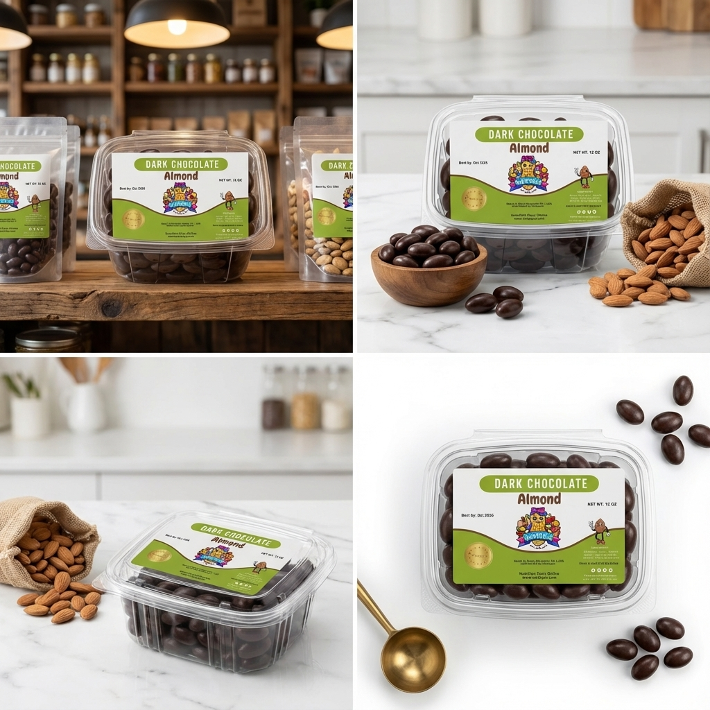 Dark Chocolate Almonds