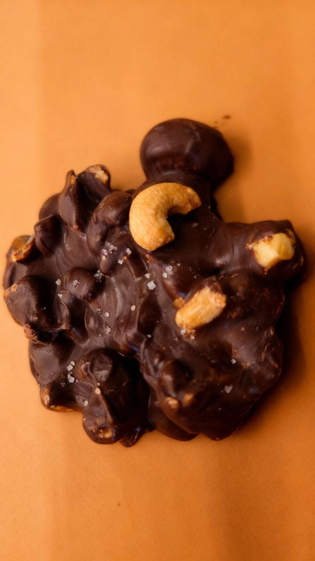 Dark Chocolate Cashew Cake