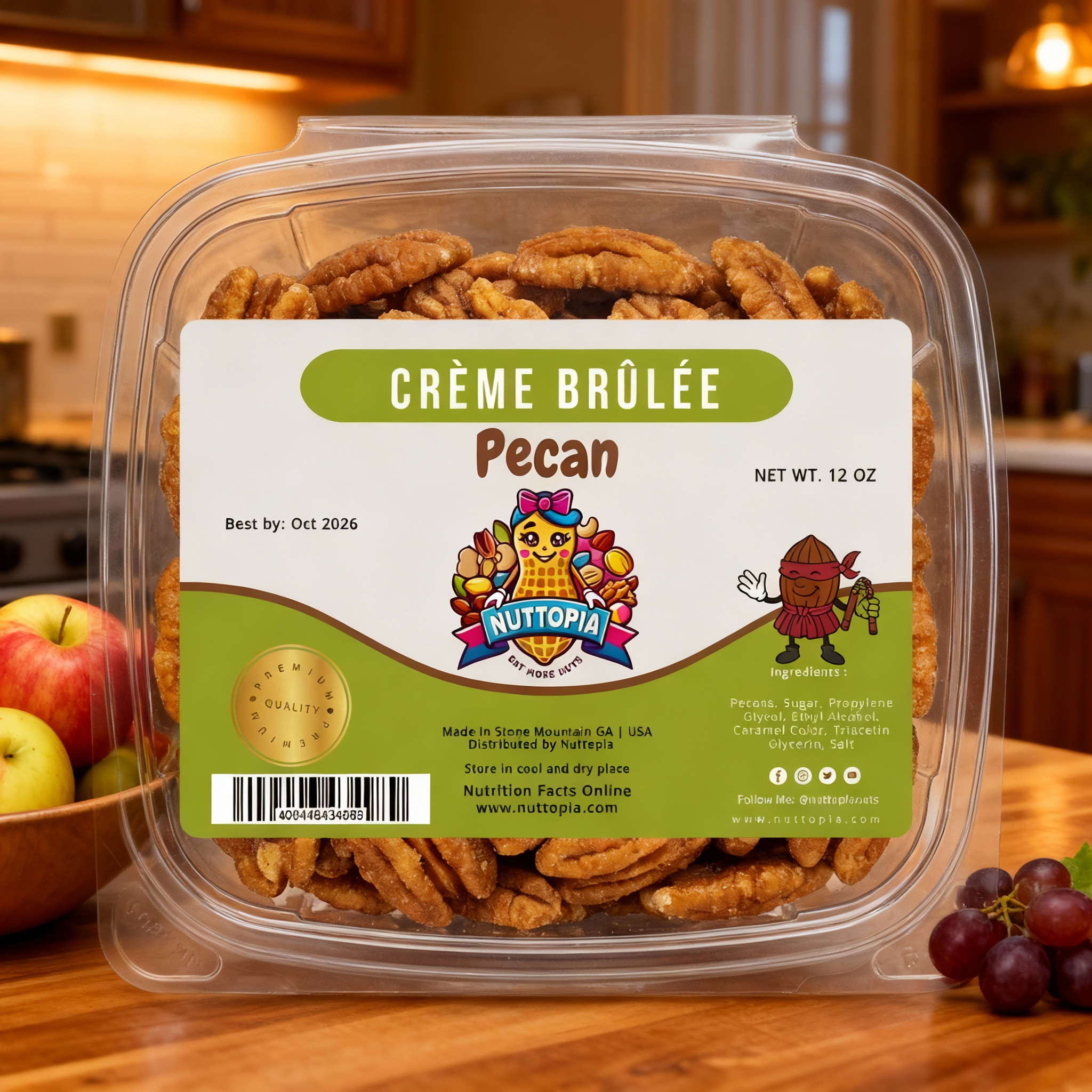 Crème Brûlée Pecan