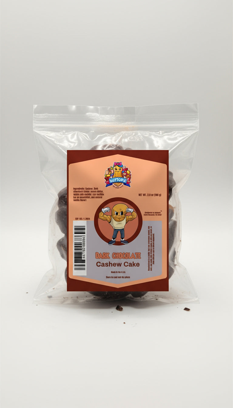 Dark Chocolate Cashew Cake