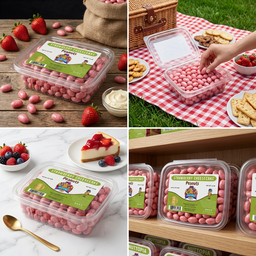 Strawberry Cheesecake Peanuts