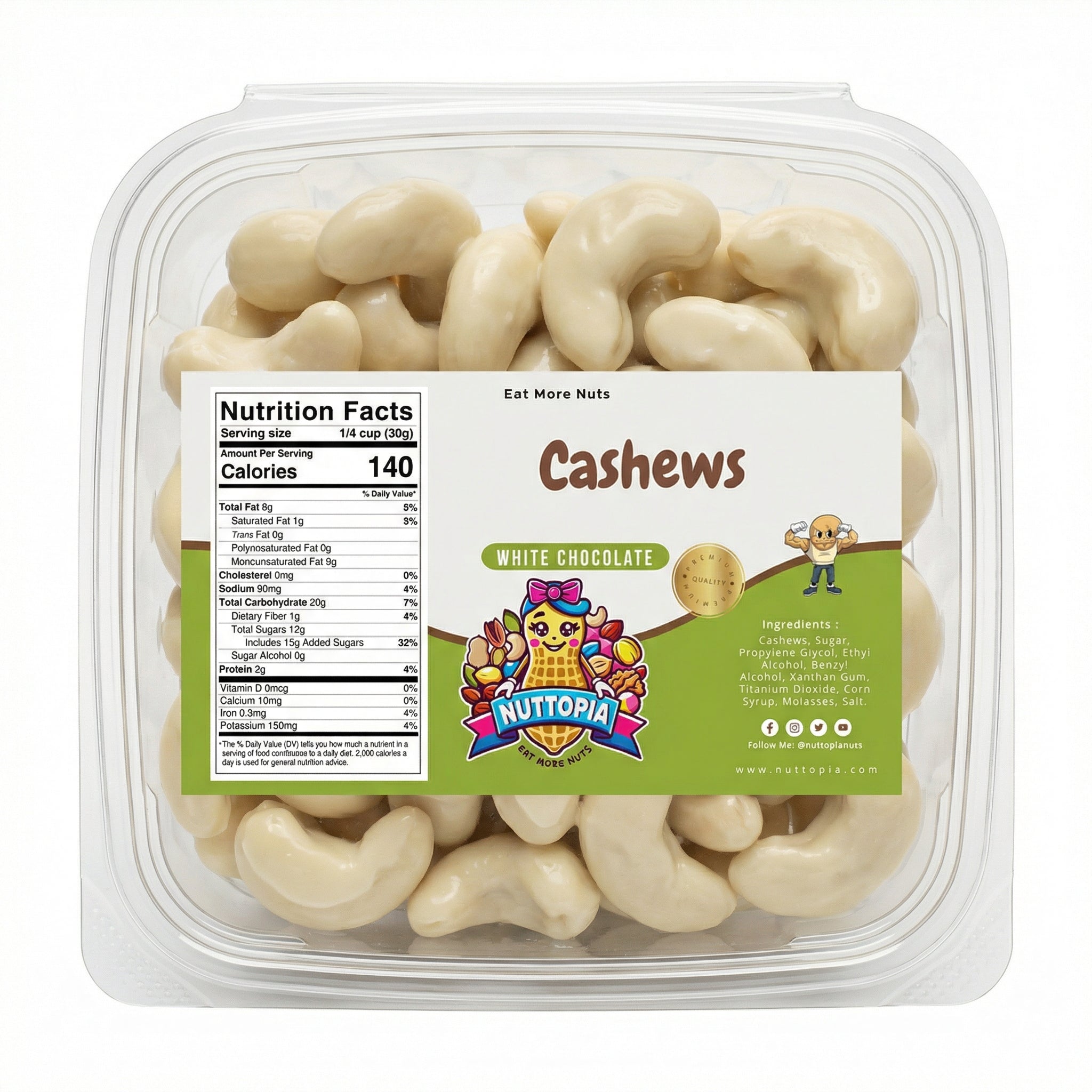 White Chocolate Cashew
