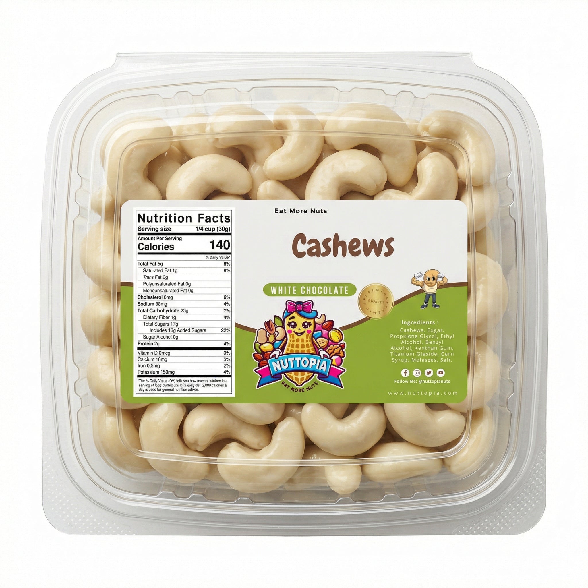 White Chocolate Cashew