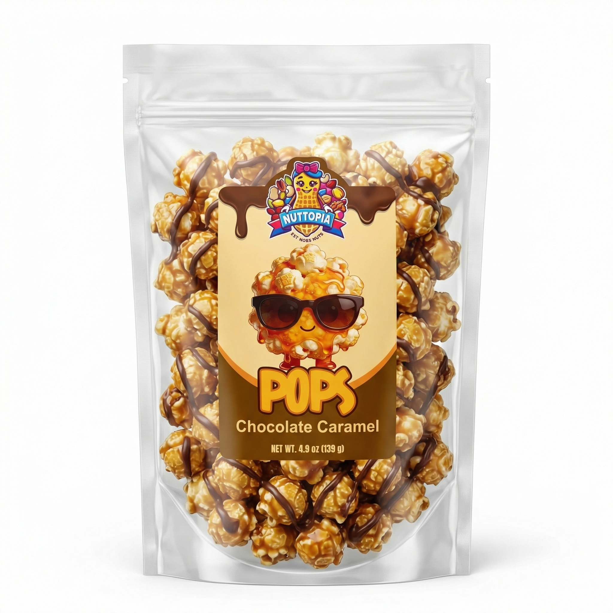 Pops - Chocolate Caramel Popcorn