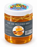 Nuttopia Raw and Unfiltered Honey 8 oz jar product photo