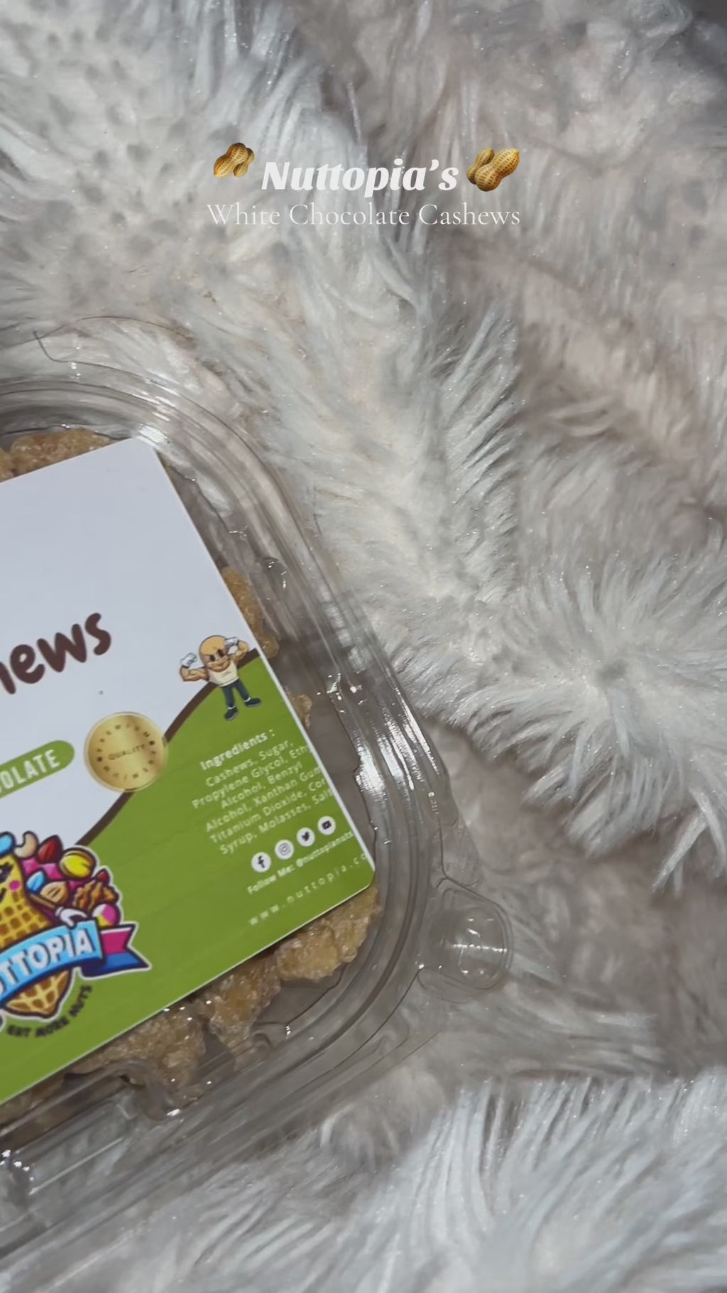 White Chocolate Cashew